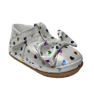 Бебешки Обувки Кеги Модел IA 029 Silver Heart - Image 3